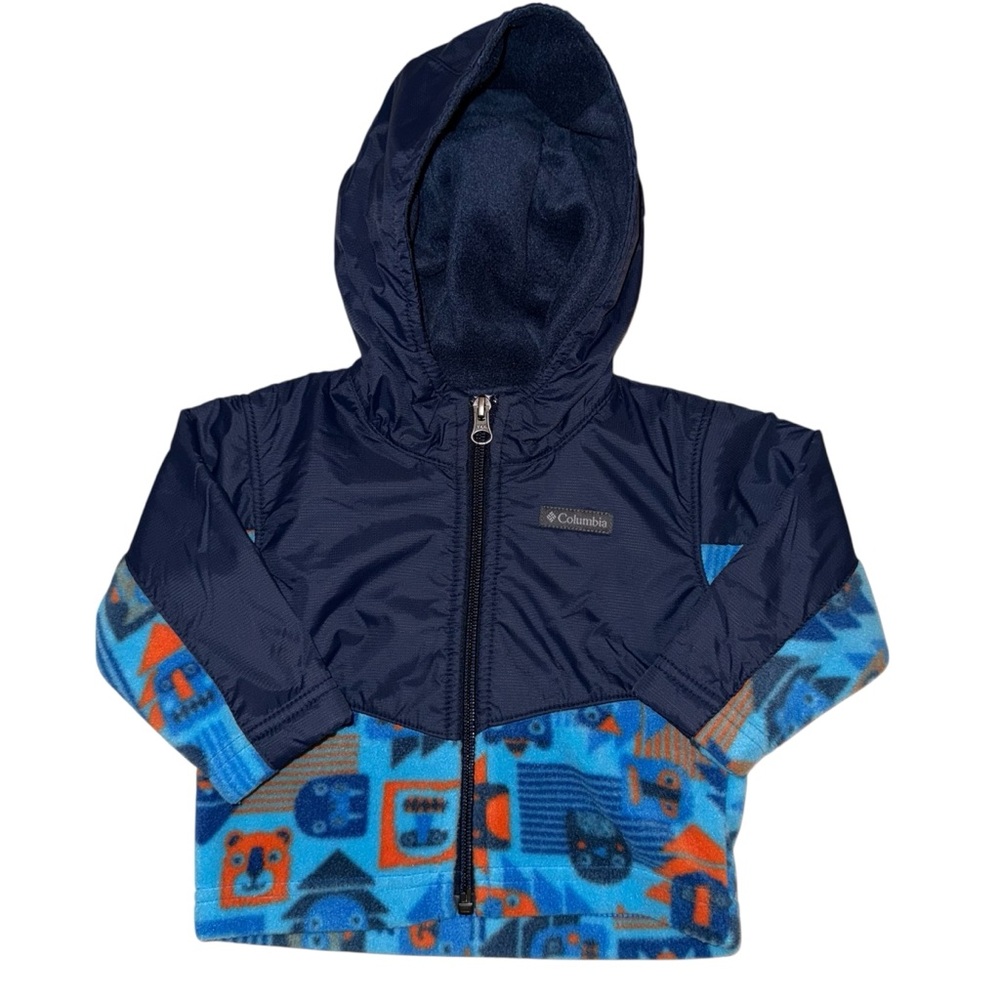 Columbia overlay fleece baby jacket